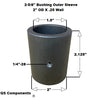 2 5/8" Width 1/2" Hole Poly Bushing Kit