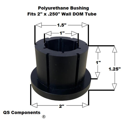 1" ID Poly Bushing--(Pair)