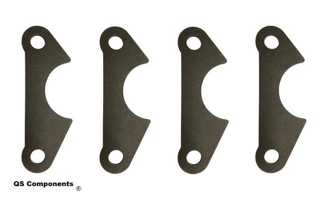 Rear 180 Ladder Bar Brackets 6" Centered Hole Spacing Fits 3" Axle Tube 5/8 Hole (Qty 4)