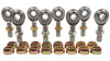 1/2 x 1/2-20 Economy 4 Link Kit With 1/2 Steel Cone Spacers & Jam Nuts