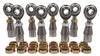 1/2 x 1/2-20 Economy 4 Link Kit With 1/2 Steel Cone Spacers, Weld-In Bungs .083 & Jam Nuts