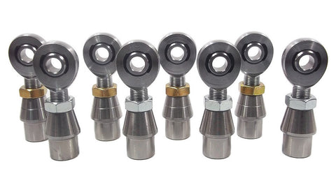 1/2 x 5/8-18 Chromoly 4 Link Kit With Weld-In Bungs .095 & Jam Nuts