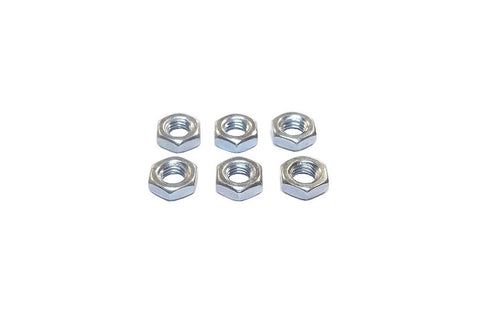 1/4-28 Steel Right Hand Jam Nuts (6 Pack)