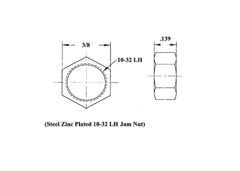 Economy Quarter Scale Car Rod End Kit (CM Series 2 Piece Rod Ends)