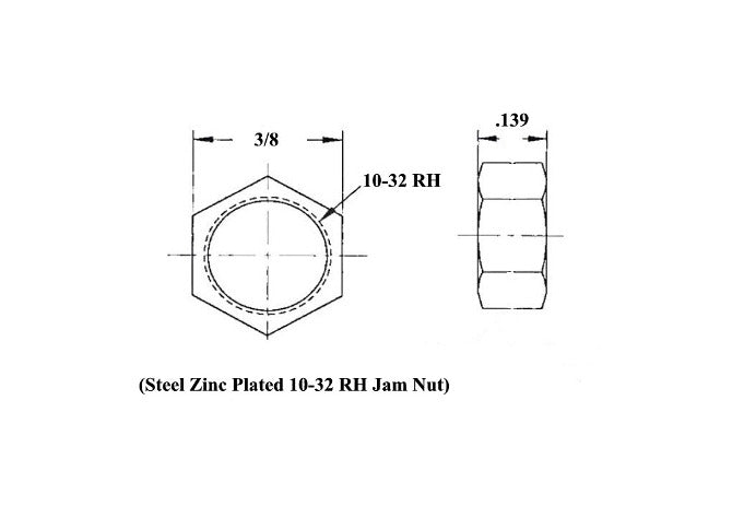 M10 X 1.5 Economy Male RH Rod End CMR10M – QS Components, Inc