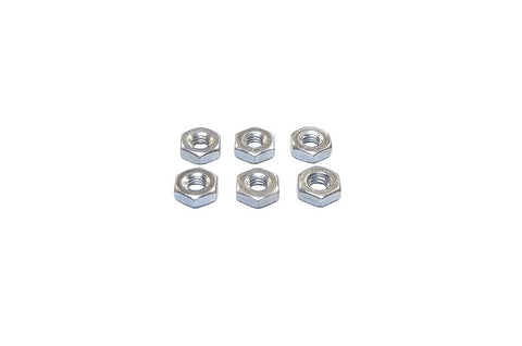 10-32 Steel Right Hand Jam Nuts (6 Pack)