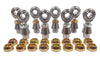 3/4 x 3/4-16 Economy 4 Link Kit With 3/4 Steel Cone Spacers, Weld-In Bungs .250 & Jam Nuts