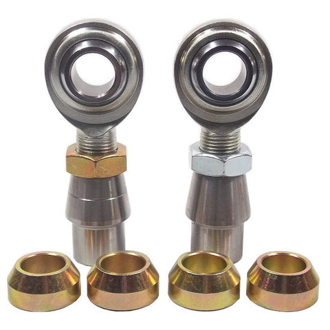 3/4 x 3/4-16 Economy Panhard Bar Kit With 3/4 Steel Cone Spacers, Weld-In Bungs .120 & Jam Nuts