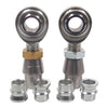 3/4 x 3/4-16 Economy Panhard Bar Kit With 3/4 To 5/8 High Misalignment Spacers, Weld-In Bungs .095 & Jam Nuts