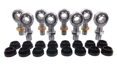 3/4 x 3/4-16 Chromoly 4 Link Kit With 3/4 Aluminum Cone Spacers & Jam Nuts