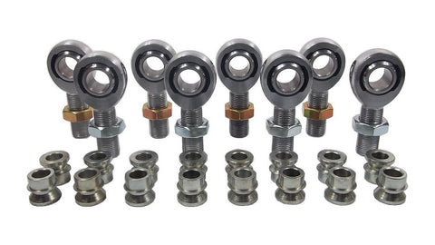 3/4 x 3/4-16 Chromoly 4 Link Kit With 3/4 To 1/2 High Misalignment Spacers & Jam Nuts