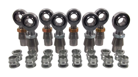 3/4 x 3/4-16 Chromoly 4 Link Kit With 3/4 To 5/8 High Misalignment Spacers, Weld-In Bungs .095 & Jam Nuts