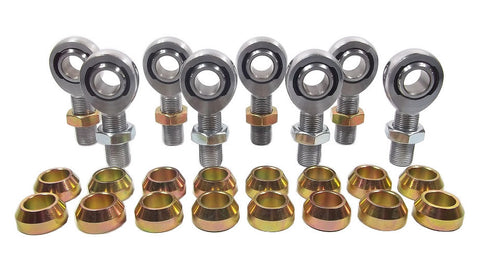 3/4 x 3/4-16 Chromoly 4 Link Kit With 3/4 Steel Cone Spacers & Jam Nuts