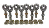 3/8 x 3/8-24 Economy 4 Link Kit With 3/8 Steel Cone Spacers & Jam Nuts