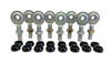 5/16 x 3/8-24 Economy 4 Link Kit With 5/16 Aluminum Cone Spacers & Jam Nuts