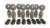 5/16 x 3/8-24 Economy 4 Link Kit With 5/16 Aluminum Cone Spacers, Weld-In Bungs .058 & Jam Nuts