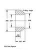 5/8 x 5/8-18 Economy Panhard Bar Kit With 5/8 Steel Cone Spacers, Weld-In Bungs .120 & Jam Nuts