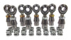 5/8 x 5/8-18 Economy 4 Link Kit With 5/8 To 1/2 High Misalignment Spacers, Weld-In Bungs .095 & Jam Nuts