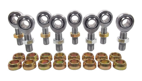 5/8 x 5/8-18 Chromoly 4 Link Kit With 5/8 Steel Cone Spacers & Jam Nuts