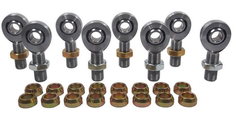5/8 x 3/4-16 Chromoly 4 Link Kit With 5/8 Steel Cone Spacers & Jam Nuts
