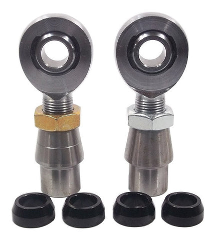 1/2 x 3/4-16 Chromoly Panhard Bar Kit With 1/2 Aluminum Cone Spacers, Weld-In Bungs .120 & Jam Nuts