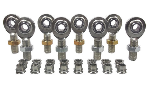 5/8 x 3/4-16 Economy 4 Link Kit With 5/8 To 1/2 High Misalignment Spacers & Jam Nuts