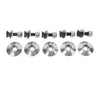 5 Pack Aluminum Conical Washer Set
