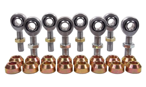 7/16 x 7/16-20 Chromoly 4 Link Kit With 7/16 Steel Cone Spacers & Jam Nuts