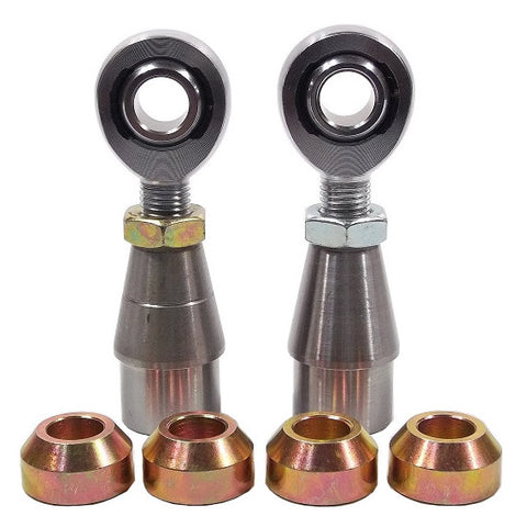 7/16 x 7/16-20 Chromoly Panhard Bar Kit With 7/16 Steel Cone Spacers, Weld-In Bungs .065 & Jam Nuts