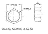 7/8 x 7/8-14 Chromoly 4 Link Kit With 7/8 To 5/8 High Misalignment Spacers, Weld-In Bungs .250 & Jam Nuts