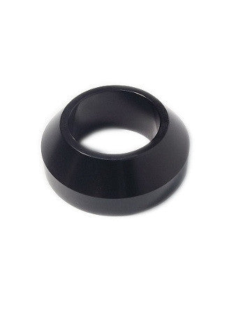 7/8 Aluminum 7075 Black Anodized Cone Spacer