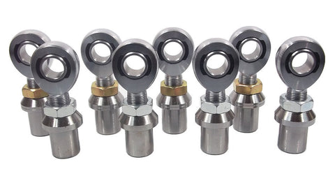 7/8 x 7/8-14 Chromoly 4 Link Kit With Weld-In Bungs .250 & Jam Nuts