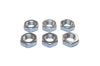 M6 X 1.0 Metric Steel Left Hand Jam Nuts (6 Pack)