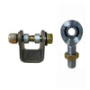 Weld-On No Hole Clevis Mount / Diagonal Link Bracket Kits