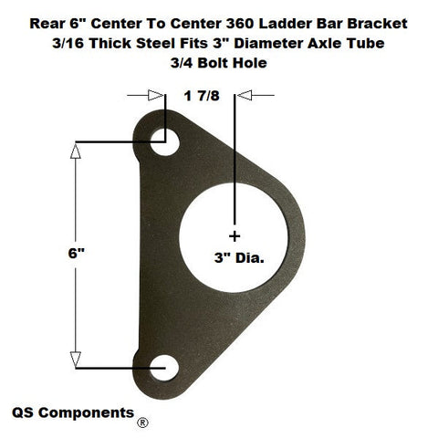 Rear 360 Ladder Bar Bracket 6