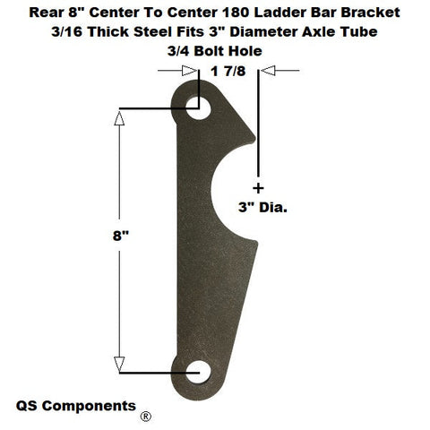 Rear 180 Ladder Bar Bracket 8